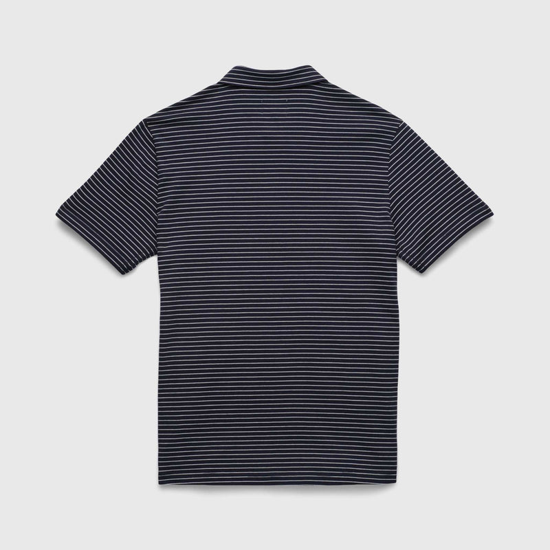 Michael Stripe Polo - Navy Stripe - Surfside Supply Co. – Surfside