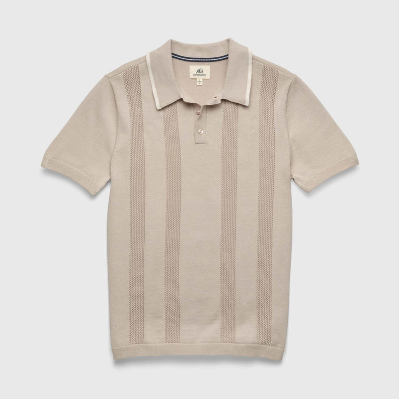 Nate Sweater Polo -Silver Gray - Surfside Supply Co. – Surfside