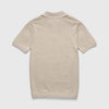Nate Sweater Polo - Silver Gray