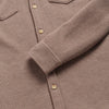 Rex Rib Knit Shirt - Camel Heather