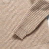Robbie Mock Sweater - Camel Heather