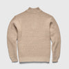 Robbie Mock Sweater - Camel Heather