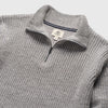 Robbie Mock Sweater - Heather Grey