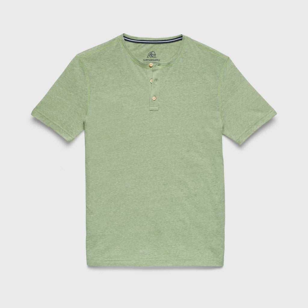 Sean Jersey Henley - Turf Green - Surfside Supply Co. – Surfside
