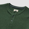 Sean Super Soft Classic Henley - Green Heather