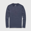 Sean Super Soft Classic Henley - Navy Heather