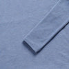 Sean Super Soft Classic Henley - Slate Blue Heather