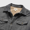 Skip Sherpa Shirt Jacket - Charcoal Heather