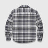 Skip Sherpa Plaid Shirt Jacket - Grey