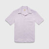 Tony Pique Knit Shirt - Purple Heather