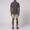 Tyler Washed Utility Short - Chinchilla