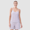 Darcy Terry Tank - Lilac Heather