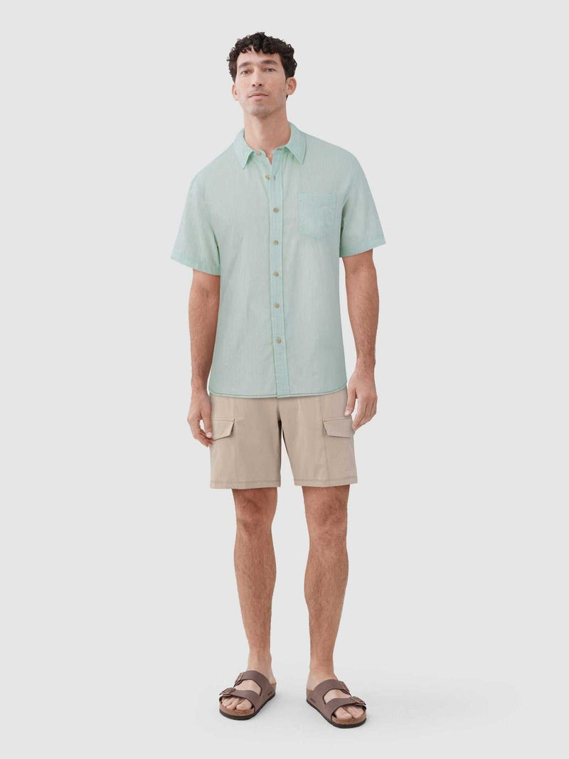 Joey Slub Island Shirt - Green Bay