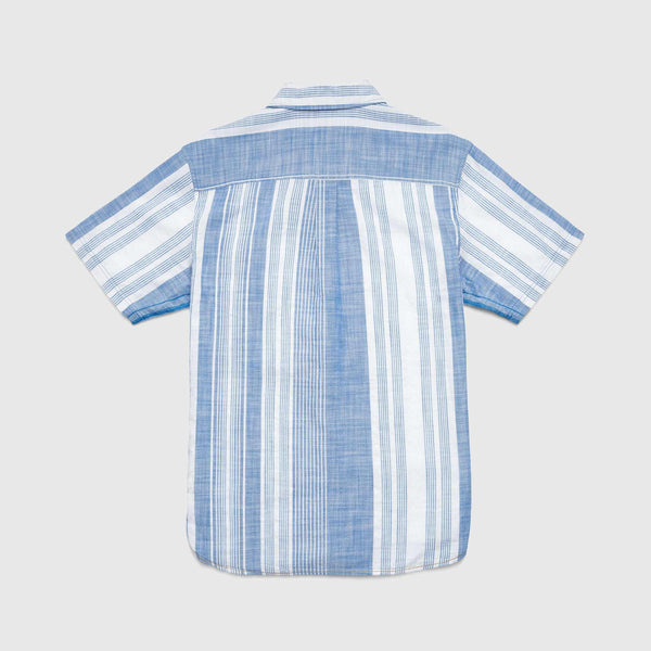 Joey Stripe Shirt - Strong Blue Stripe