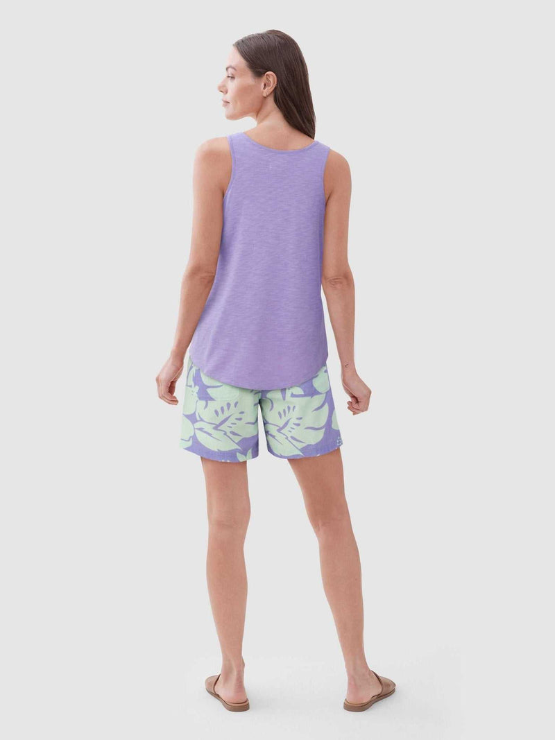 Taylor Floral Short - Baby Lilac Combo