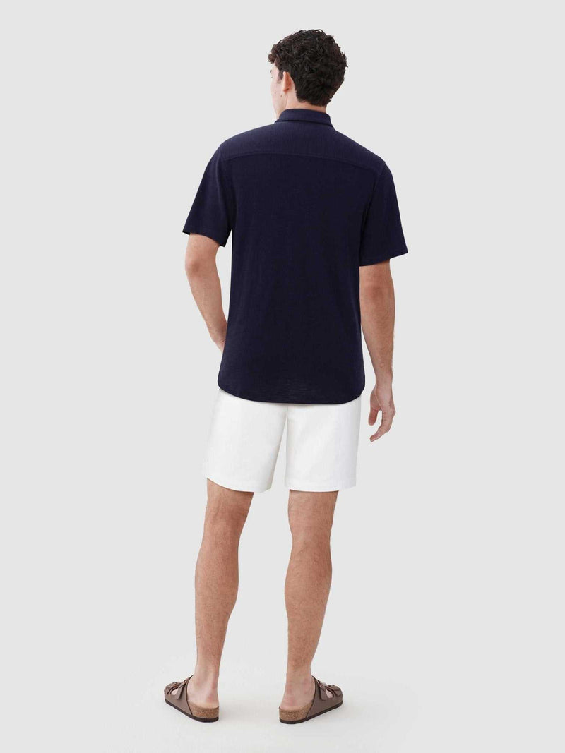Tony Knit Shirt - Navy Blazer