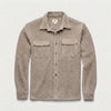 Dylan Waffle Fleece Shirt Jacket - Camel Heather