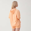 Ali Soft Terry Hoodie  - Apricot Ice