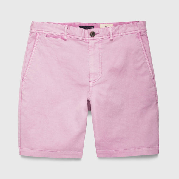 Andrew Stretch Twill Short - Pink Lavender