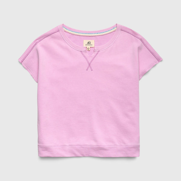 Ani Sleeveless Sweatshirt – Pink Lavender