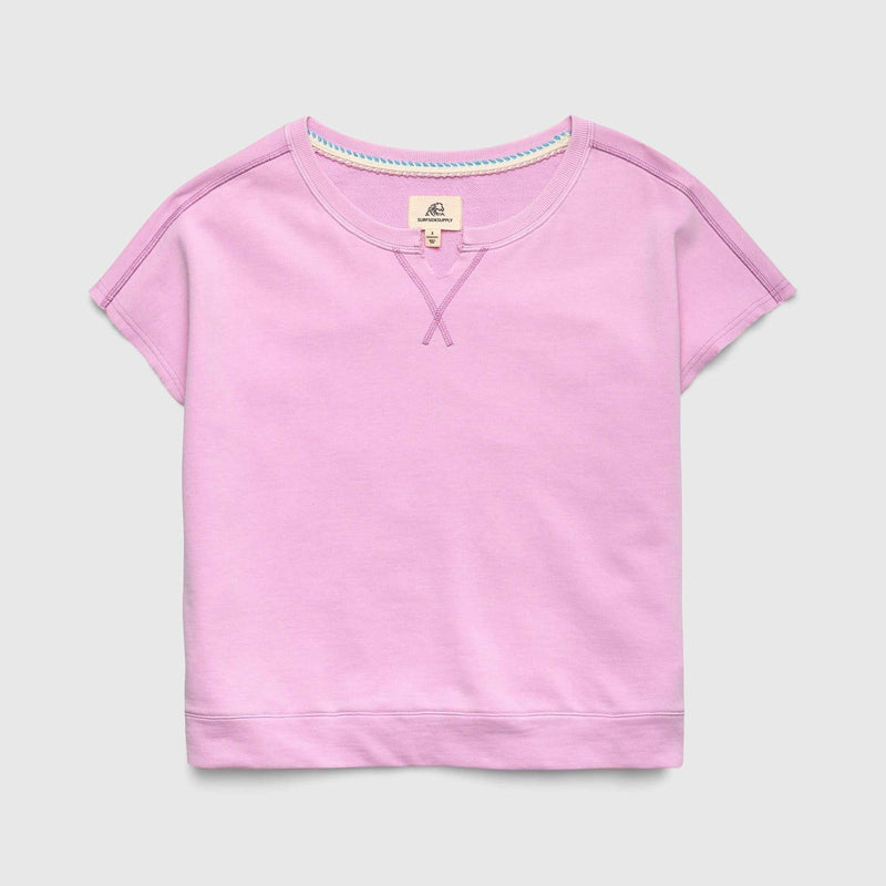 Ani Sleeveless Sweatshirt – Pink Lavender