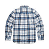 Brian Flannel Plaid Shirt - Blue Plaid