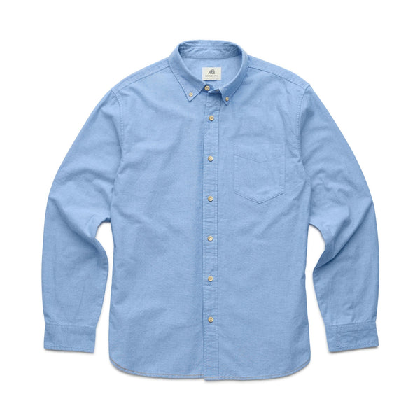 Brian Oxford Martini Sleeve Shirt - Blue Combo