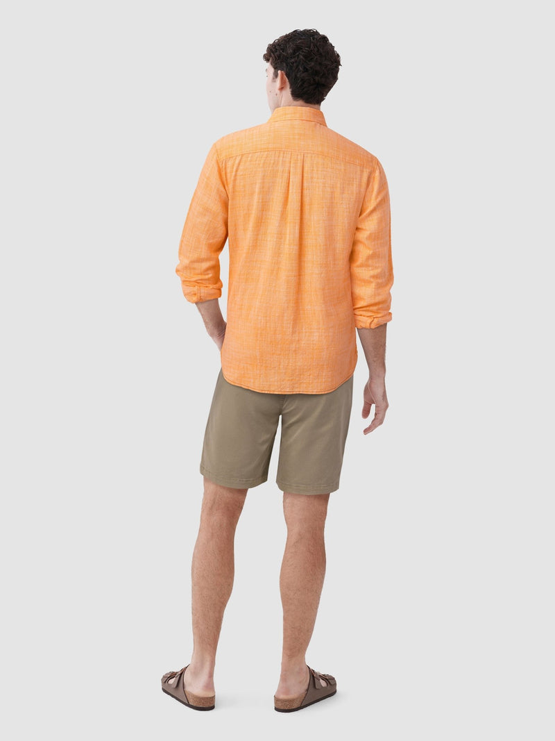 Brian Slub Shirt - Orange