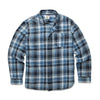 Brian Washed Plaid Shirt - Blue Combo