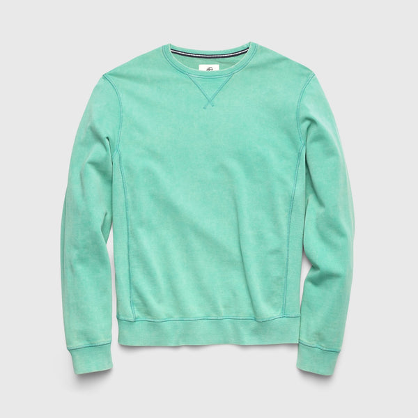 Butch Washed Crewneck - Green Water