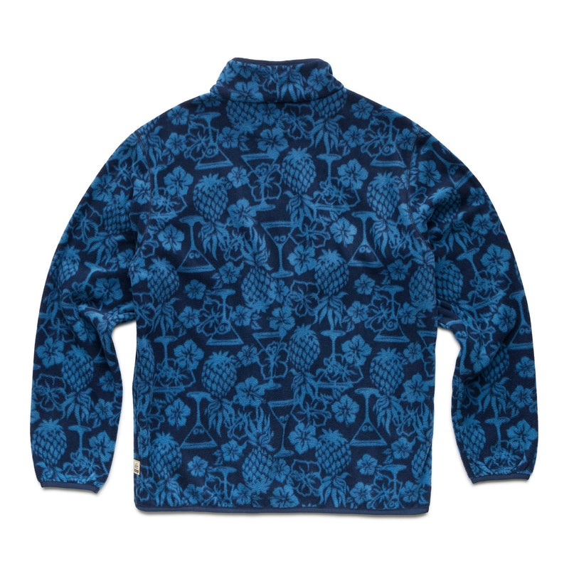Chad Pineapple Martini Polar Fleece Jacket – Blue Martini
