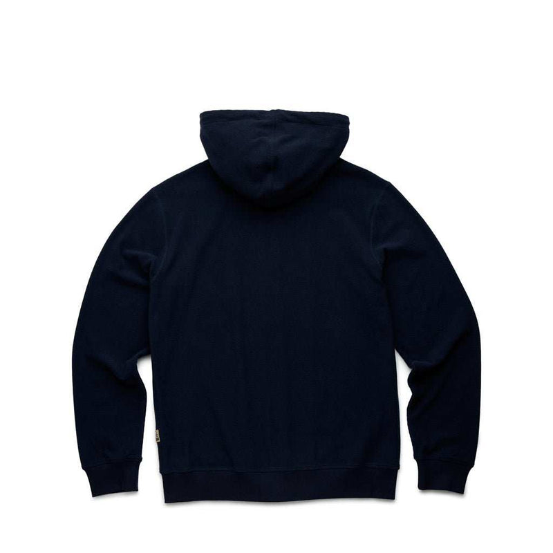 Danny Full-Zip Rib Knit Hoodie - Navy Blazer - Surfside Supply Co.