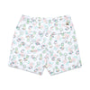 Jimmy 6.5” Pineapple Print Volley – Bright White
