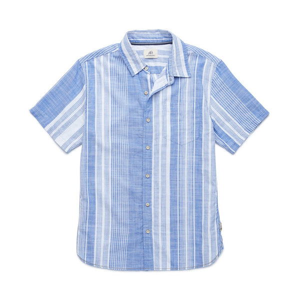 Joey Stripe Shirt - Blue
