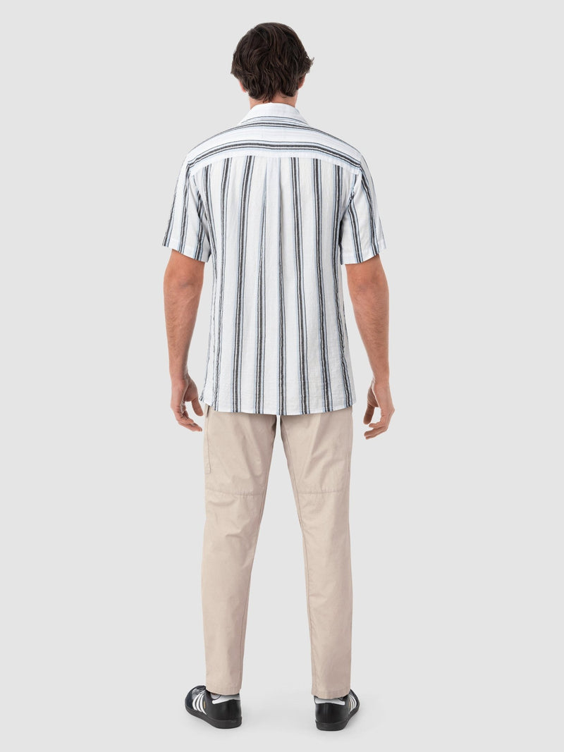 Mariner Stripe Shirt – White