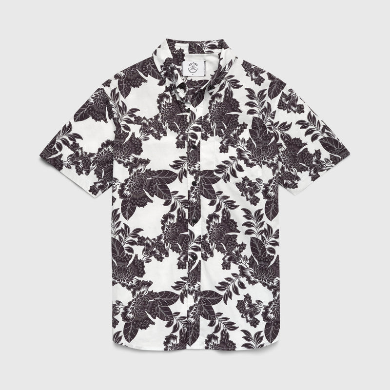 Mate Floral Shirt – White Floral