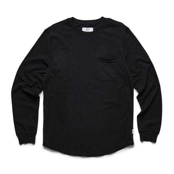 Shirts & TopsGOODSSalty Scoop Long Sleeve Jersey Tee - Black