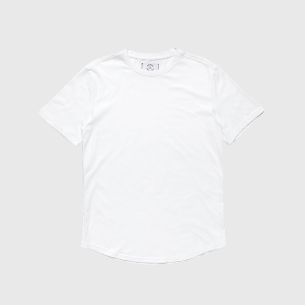 Shirts & TopsGOODSSalty Scoop Jersey Tee - White
