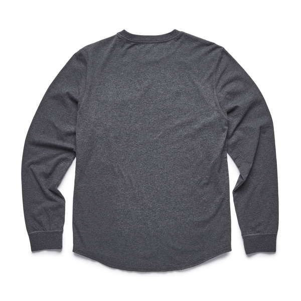 Shirts & TopsGOODSSalty Scoop Long Sleeve Jersey Tee - Charcoal Heather