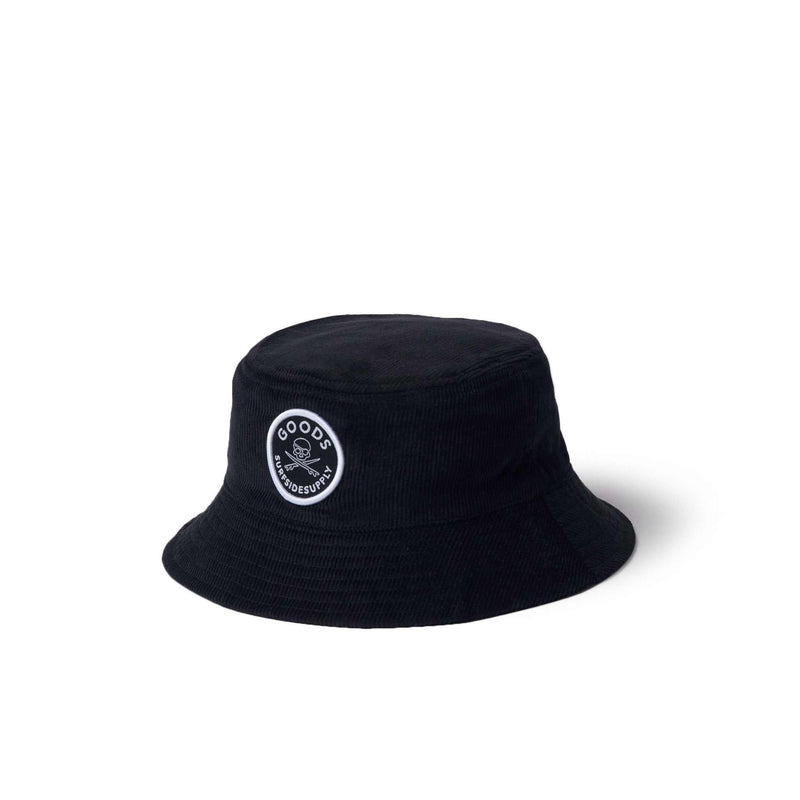 Skull Corduroy Bucket Hat - Black - Surfside Supply Co. – Surfside Supply  Co.
