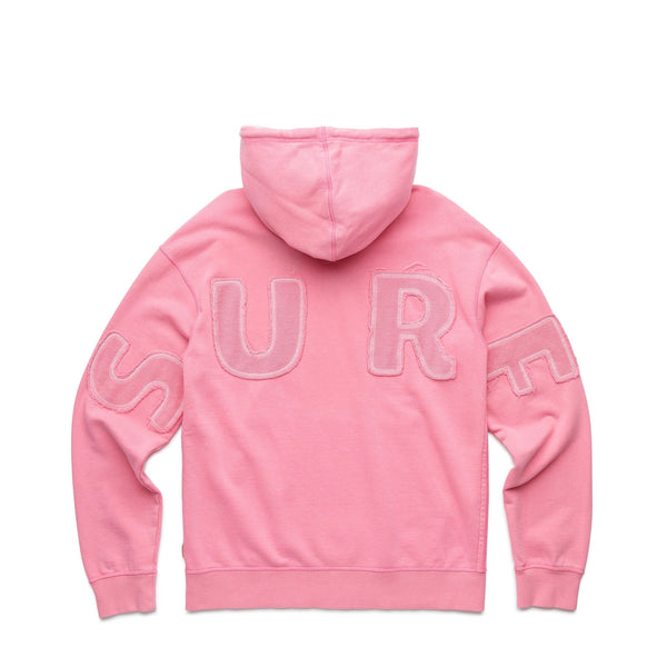Surf Embroidered Hoodie - Rose